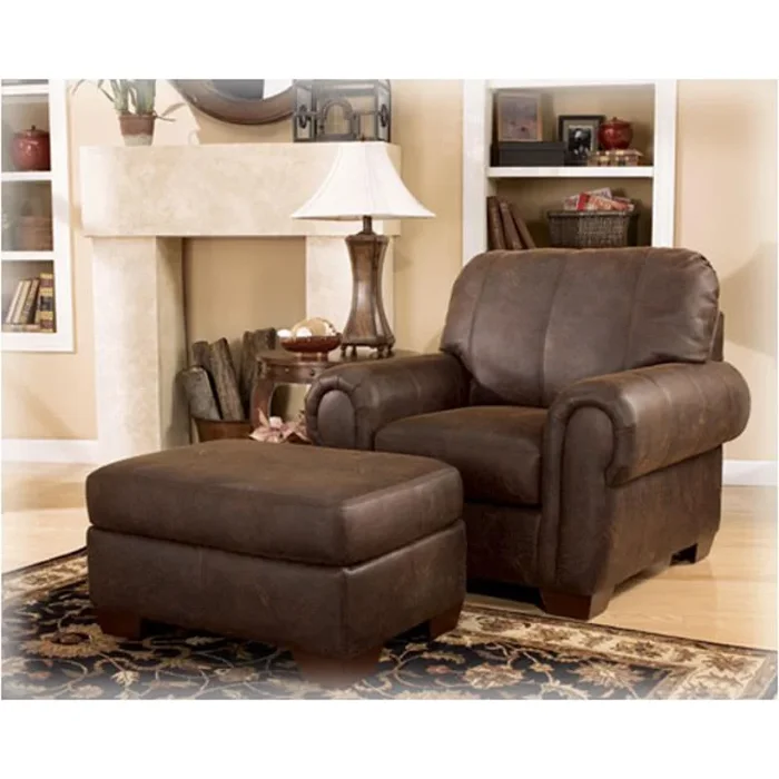 1114314 Ashley Furniture Aviator – Walnut Ottoman/aviator/walnut