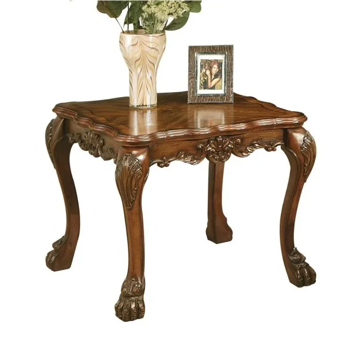 12166 Acme Furniture Dresden – Cherry Oak End Table – Cherry Oak