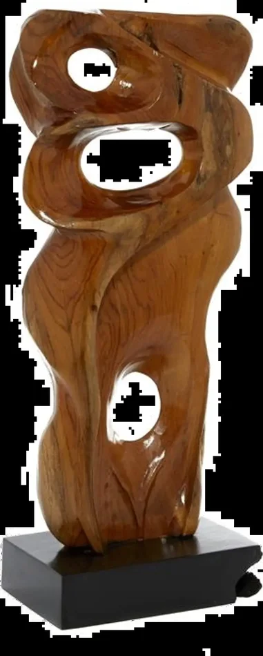 24 Inch Teak Sculpture