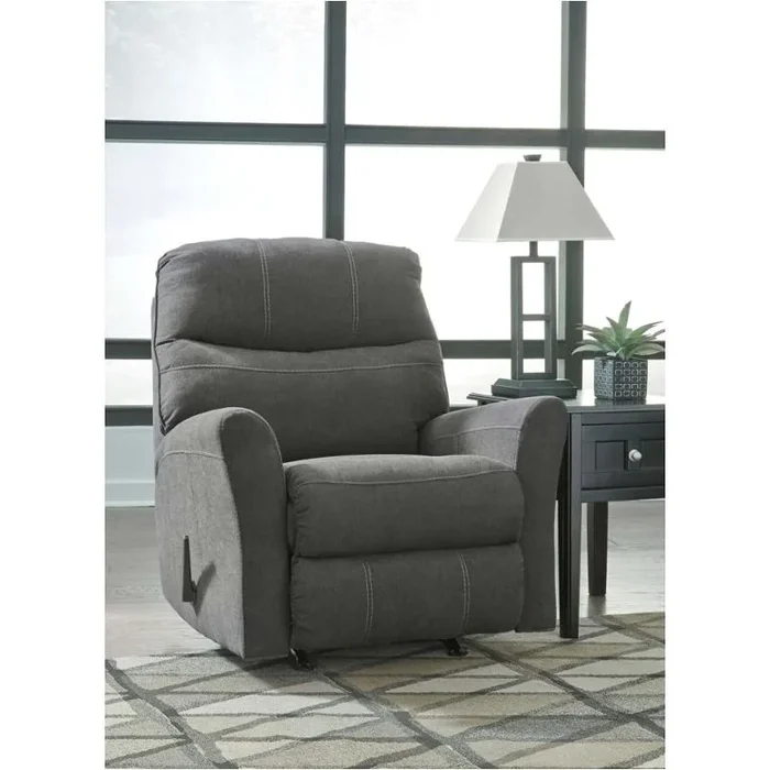 4520025 Ashley Furniture Maier – Charcoal Rocker Recliner