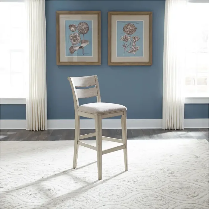 652-b200130 Liberty Furniture Farmhouse Reimagined 30 Inch Ladder Back Barstool