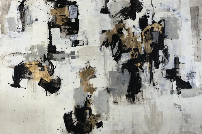 “Gold Gloved Boxer” Giant Art 72×48 Wall Art|Œuvre d’art murale Giant Art « Gold Gloved Boxer » 72 x 48