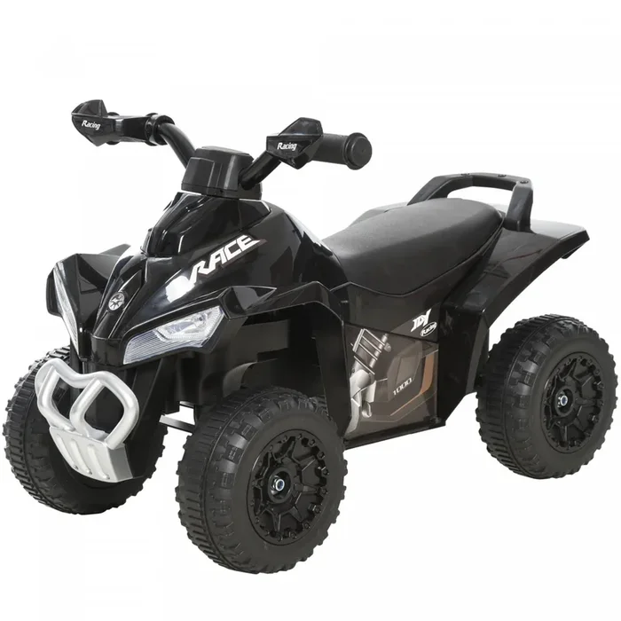 Aosom 4 Wheels Ride On Motorcycle Toy For Kids Baby Toddler Ride-on Car Walker No Power Foot To Floo|Aosom Moto 4 Roues Jouet Pour Enfants Bebe Pieds A Terre Avec Musique Et Fonction D’eclairage Pour 1