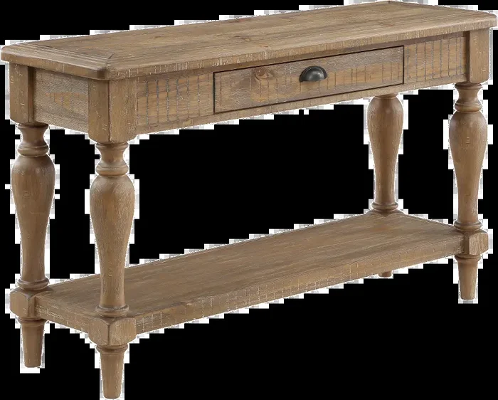Augusta Brown Sofa Table