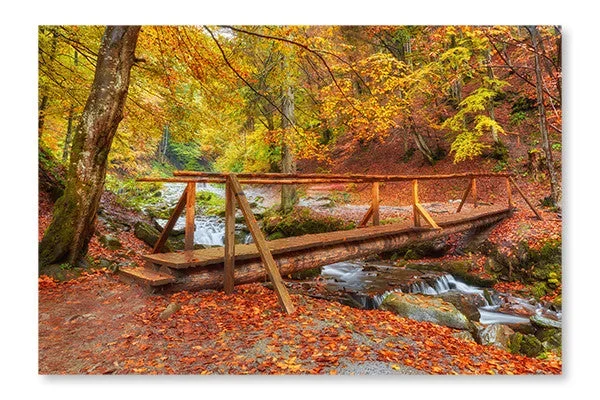 Autumn Landscape 2 28×42 Wall Art Frame And Fabric Panel| Autumn Landscape 2 28 po x 42 po : Cadre d’art mural et panneau de tissu|D44GW00S