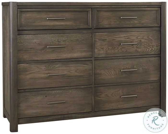 Ben And Erin Napier Aged Grey 8 Drawer Dresser