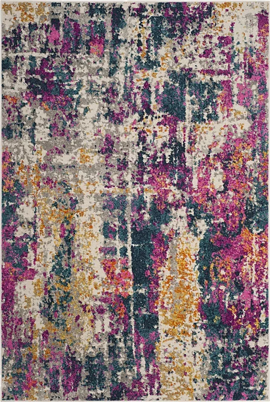 Blanton Rowe Blue 4′ x 6′ Rug