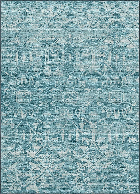 Bowlyn Blue 5′ x 8′ Rug