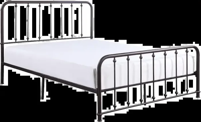 Bronzer Dark Bronze King Metal Bed