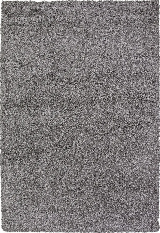 Comfort Shag 5 x 8 Light Gray Area Rug