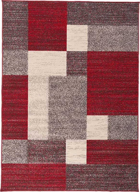 Damalis Red 5’3 x 7’3 Rug
