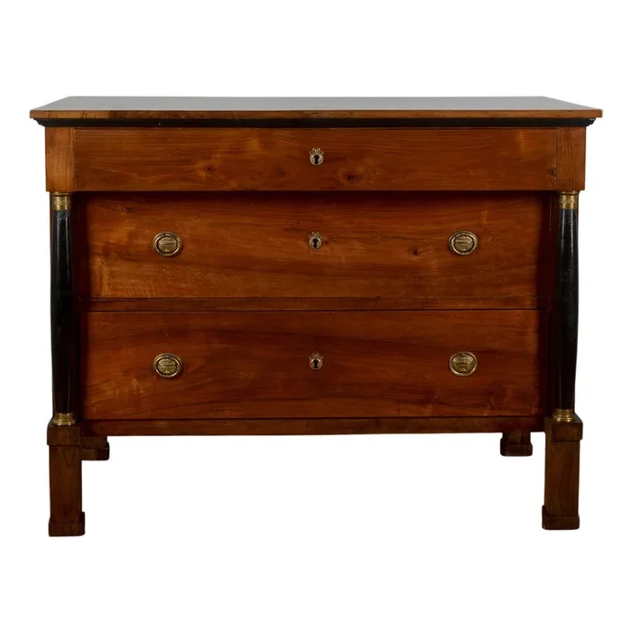 Empire Walnut 3-Drawer Dresser