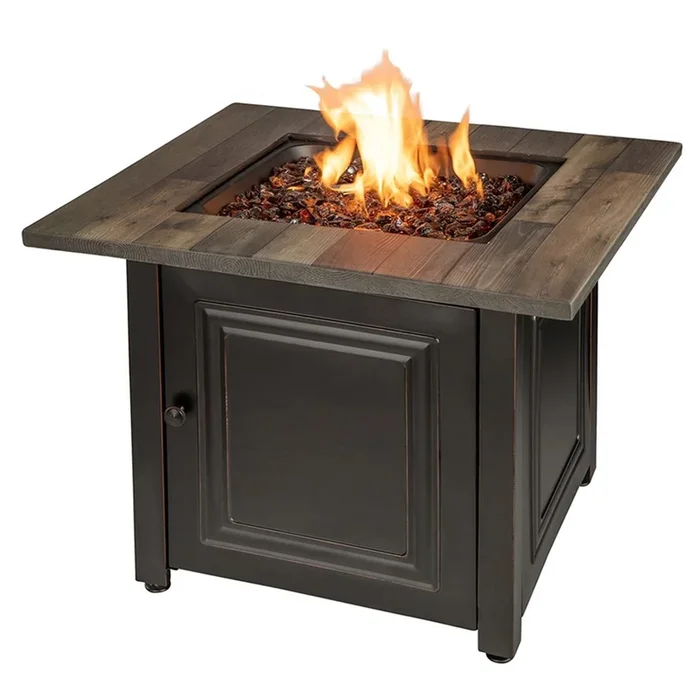 Endless Summer 30″ Burlington LP Gas Fire Table|Foyer-table à gaz propane Burlington de Endless Summer de 30 po|D66GVD26