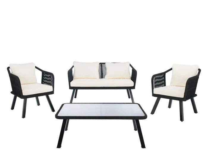 Fadri 4-pc. Rope Living Set