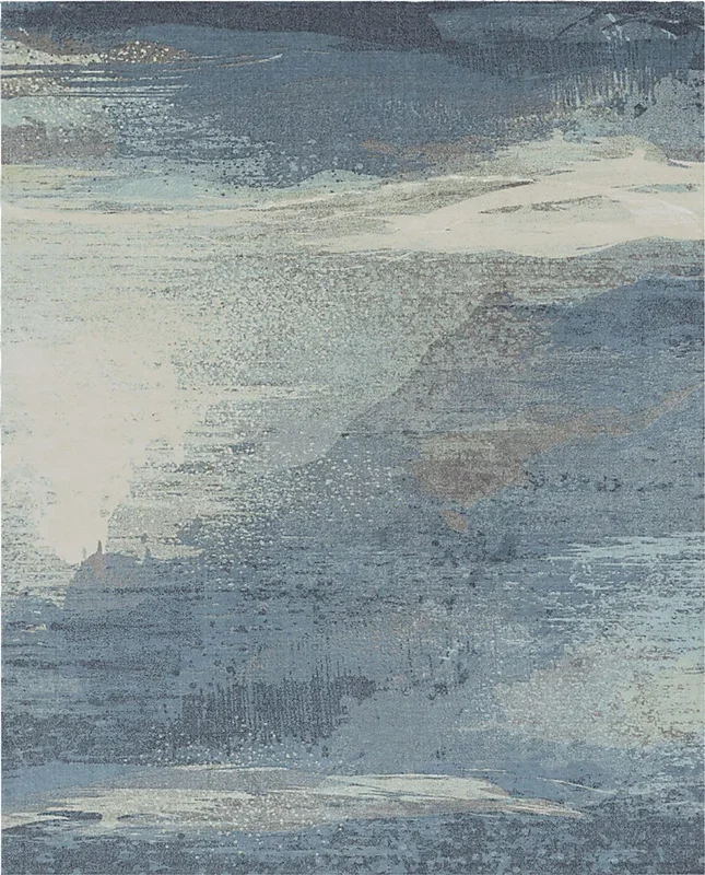 Florines Blue 8′ x 10′ Rug