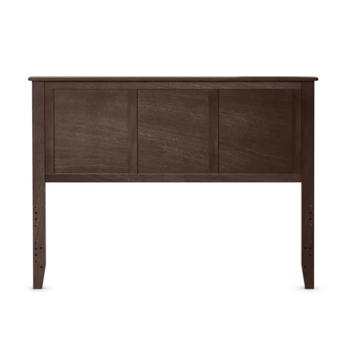 Full Size Wood Headboard with Pre-drilled Holes and Height Adjustment