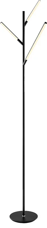 Godford Court Black Floor Lamp