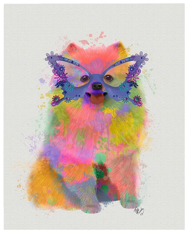 Kids Rainbow Ava Pink Artwork