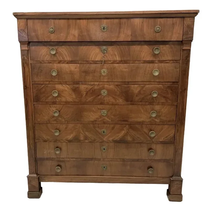 Large French Chest of Drawers, 1800s
