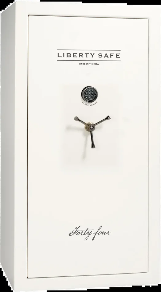 Liberty White Gloss Eagle 44 Gun Safe