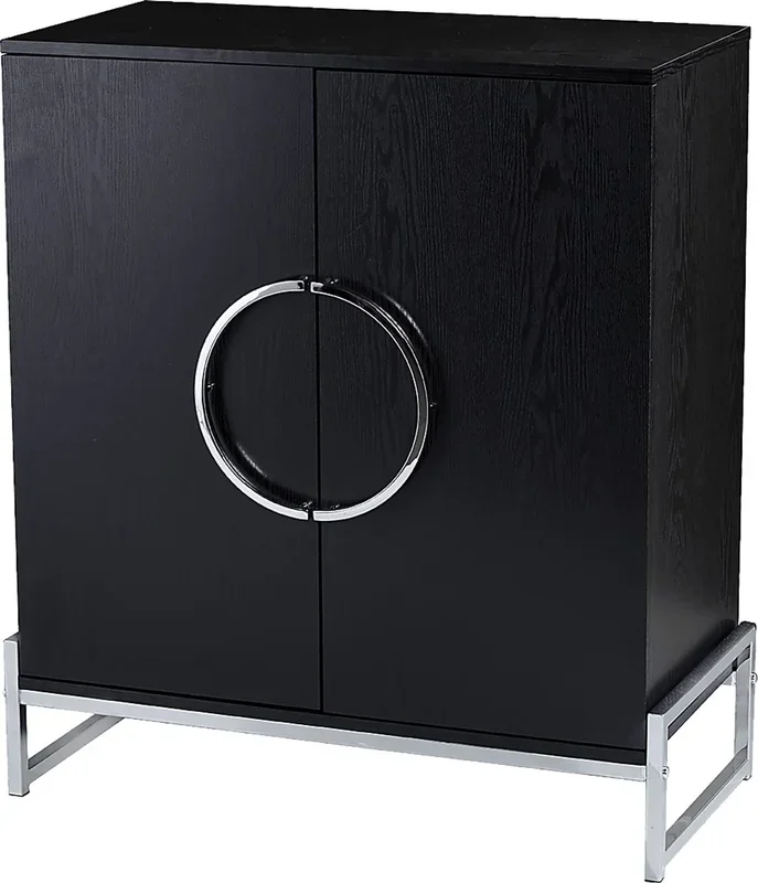 Mavelle Black Bar Cabinet