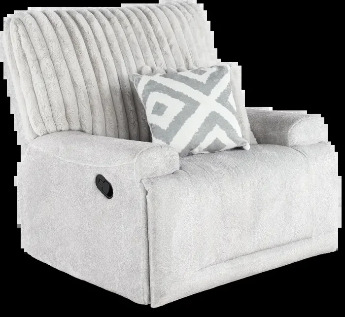 Mondo Silver Manual Recliner