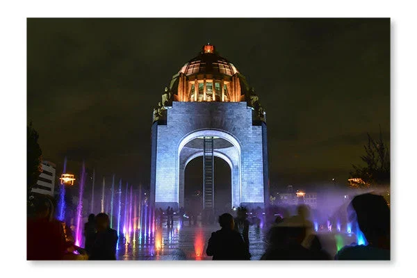 Monument To The Mexican Revolution 28×42 Wall Art Frame And Fabric Panel| Monument To The Mexican Revolution 28 po x 42 po : Cadre d’art mural et panneau de tissu|D44GF2UK