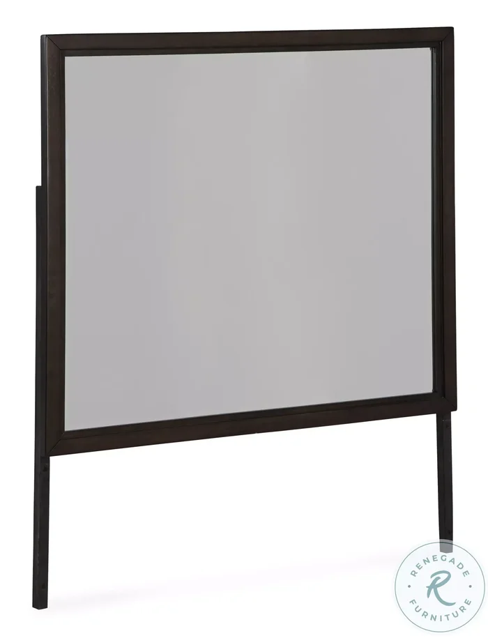 Neymorton Dark Grayish Brown Mirror