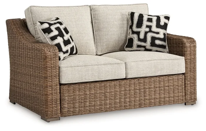 Outdoor Loveseat With Cushion