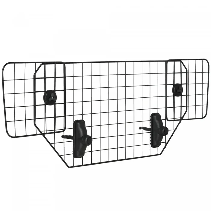 Pawhut 35.5″ – 47″ Vehicle Pet Barrier, Adjustable Dog Fence For Car Suv Truck, Universal Fit Expand|Pawhut 35.5″- 48″ Barriere De Securite Pour Vehicule, Barriere Reglable Pour Chien Pour Voiture Suv