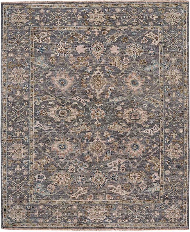 Petanan Charcoal 5′ x 8′ Rug