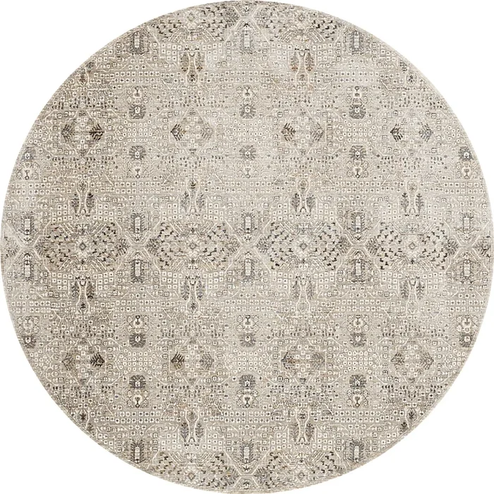 Phillipe Graphite 7’8 Round Rug