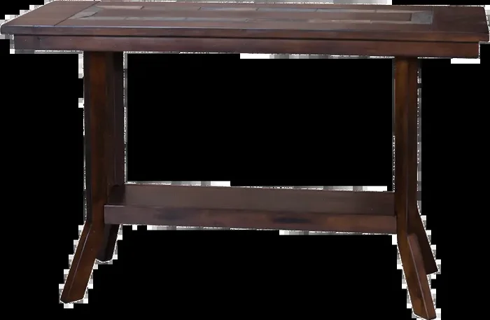 Santa Fe Brown Sofa Table
