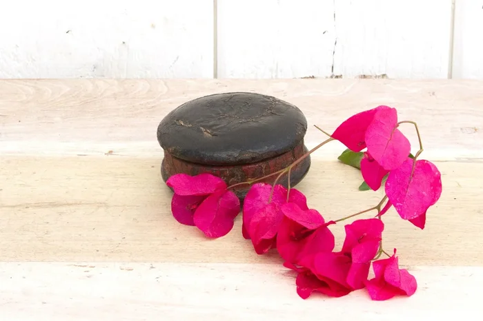 Small Antique Burmese Tobacco Box