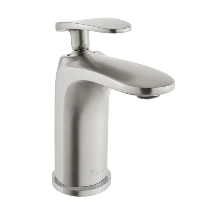 Swiss Madison Sublime Single Hole, Single-Handle, Bathroom Faucet in Brushed Nickel