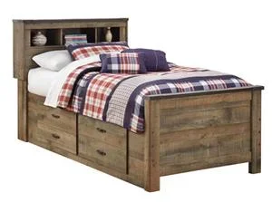 Trinell Under Bed Storage With Side Rail