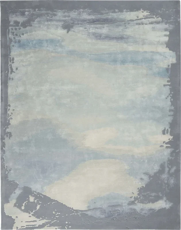 Vawix Seafoam/Silver 7’9 x 9’9 Rug