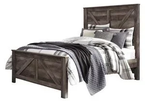 Wynnlow Queen Crossbuck Panel Footboard